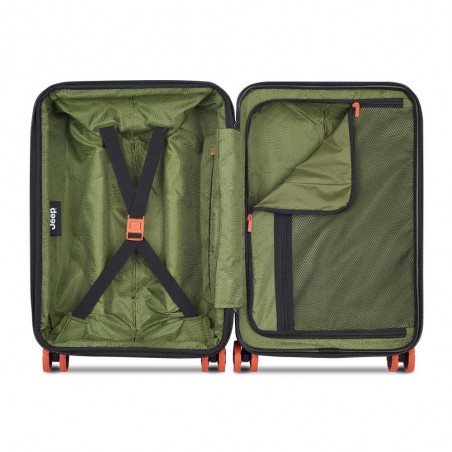 JEEP | Valise cabine S extensible JH001A anthracite | Bagage petite taille style baroudeur robuste homme original