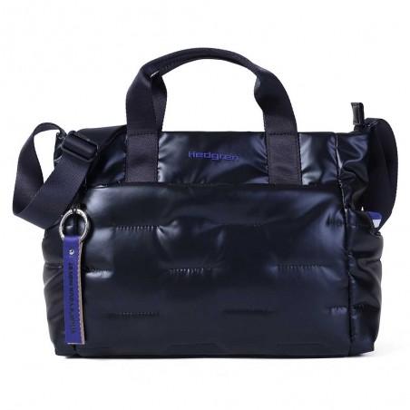 Hedgren | Sac à main "Softy" peacoat blue | Sac femme porté main avec bandoulière bleu marine original pas cher