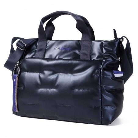 Hedgren | Sac à main "Softy" peacoat blue | Sac femme porté main avec bandoulière bleu marine original pas cher