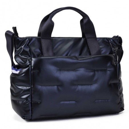 Hedgren | Sac à main "Softy" peacoat blue | Sac femme porté main avec bandoulière bleu marine original pas cher