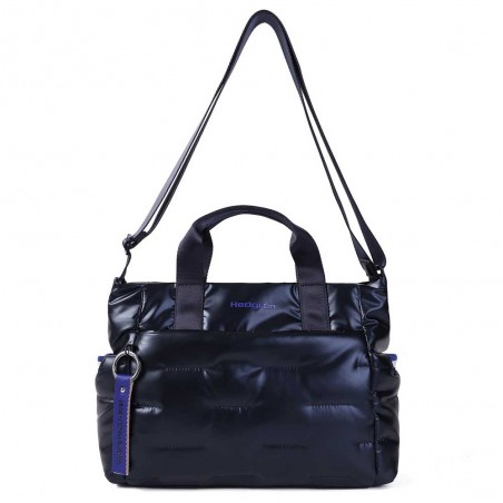 Hedgren | Sac à main "Softy" peacoat blue | Sac femme porté main avec bandoulière bleu marine original pas cher