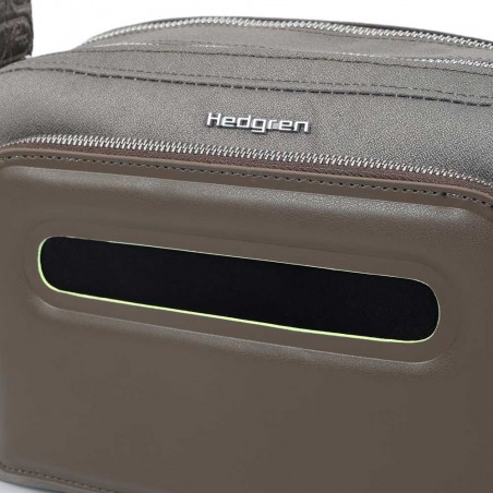 HEDGREN | Sac bandoulière "Espresso" vintage taupe | Sac femme porté croisé style tendance haute qualité HEDGREN | Sac bandoulière "Espresso" vintage taupe | Sac femme porté croisé style tendance haute qualité