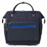 HEDGREN | Sacoche trolley PC femme "Venti" peacoat blue | Pilot case à roulettes élégant professionnel HEDGREN | Sacoche trolley PC femme "Venti" peacoat blue | Pilot case à roulettes élégant professionnel