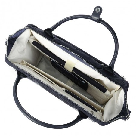HEDGREN | Sacoche trolley PC femme "Venti" peacoat blue | Pilot case à roulettes élégant professionnel HEDGREN | Sacoche trolley PC femme "Venti" peacoat blue | Pilot case à roulettes élégant professionnel