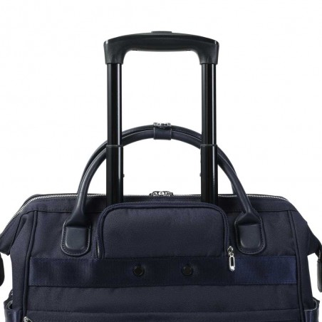 HEDGREN | Sacoche trolley PC femme "Venti" peacoat blue | Pilot case à roulettes élégant professionnel HEDGREN | Sacoche trolley PC femme "Venti" peacoat blue | Pilot case à roulettes élégant professionnel