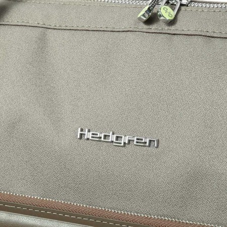 HEDGREN | Sacoche trolley PC femme "Venti" vintage taupe | Pilot case à roulettes élégant professionnel HEDGREN | Sacoche trolley PC femme "Venti" vintage taupe | Pilot case à roulettes élégant professionnel