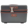 SNOWBALL | Vanity case "Champs Elysées" anthracite | Beauty case rigide sécurisé élégant coloris gris foncé SNOWBALL | Vanity case "Champs Elysées" anthracite | Beauty case rigide sécurisé élégant coloris gris foncé