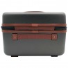SNOWBALL | Vanity case "Champs Elysées" anthracite | Beauty case rigide sécurisé élégant coloris gris foncé SNOWBALL | Vanity case "Champs Elysées" anthracite | Beauty case rigide sécurisé élégant coloris gris foncé