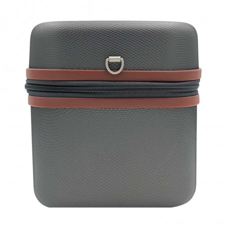 SNOWBALL | Vanity case "Champs Elysées" anthracite | Beauty case rigide sécurisé élégant coloris gris foncé SNOWBALL | Vanity case "Champs Elysées" anthracite | Beauty case rigide sécurisé élégant coloris gris foncé