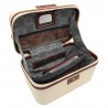 SNOWBALL | Vanity case "Champs Elysées" milky | Beauty case rigide sécurisé élégant coloris beige marron SNOWBALL | Vanity case "Champs Elysées" milky | Beauty case rigide sécurisé élégant coloris beige marron