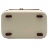 SNOWBALL | Vanity case "Champs Elysées" milky | Beauty case rigide sécurisé élégant coloris beige marron SNOWBALL | Vanity case "Champs Elysées" milky | Beauty case rigide sécurisé élégant coloris beige marron