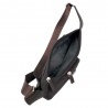 Katana | Sac holster homme "Ned" marron chocolat | Sacoche crossbody nylon et cuir pas cher Katana | Sac holster homme "Ned" marron chocolat | Sacoche crossbody nylon et cuir pas cher