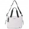 HEDGREN | Sac à main multifonctions "Satoshi" gris clair | Sac femme fourre-tout poche PC ville travail loisirs HEDGREN | Sac à main multifonctions "Satoshi" gris clair | Sac femme fourre-tout poche PC ville travail loisirs