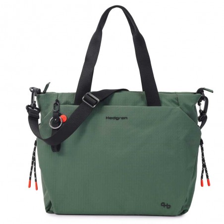 HEDGREN | Sac à main multifonctions "Satoshi" vert | Sac femme fourre-tout poche PC ville travail loisirs HEDGREN | Sac à main multifonctions "Satoshi" vert | Sac femme fourre-tout poche PC ville travail loisirs