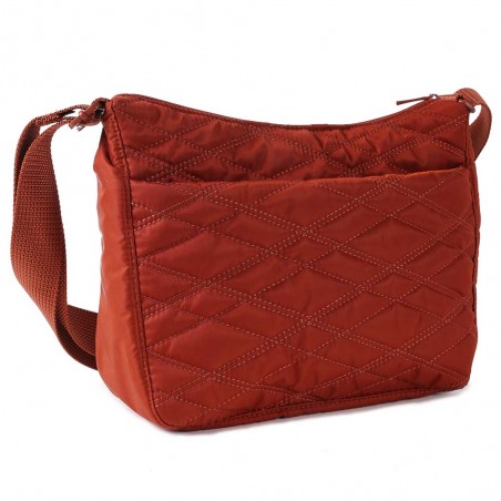 HEDGREN | Sac bandoulière "Harper's" S new quilt brandy brown | Sac femme porté croisé ultra léger design épuré pas cher HEDGREN | Sac bandoulière "Harper's" S new quilt brandy brown | Sac femme porté croisé ultra léger design épuré pas cher