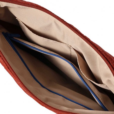 HEDGREN | Sac bandoulière "Harper's" S new quilt brandy brown | Sac femme porté croisé ultra léger design épuré pas cher HEDGREN | Sac bandoulière "Harper's" S new quilt brandy brown | Sac femme porté croisé ultra léger design épuré pas cher