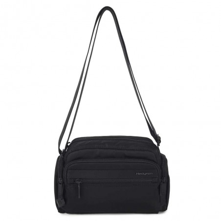 HEDGREN | Sac bandoulière "Emily" noir | Sac femme porté croisé léger avec poches design épuré haute qualité HEDGREN | Sac bandoulière "Emily" noir | Sac femme porté croisé léger avec poches design épuré haute qualité