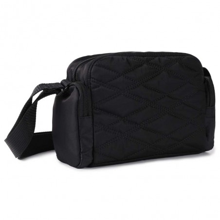 HEDGREN | Sac bandoulière "Emily" noir effet matelassé | Sac femme porté croisé léger avec poches design épuré haute qualité HEDGREN | Sac bandoulière "Emily" noir effet matelassé | Sac femme porté croisé léger avec poches design épuré haute qualité