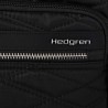 HEDGREN | Sac bandoulière "Emily" noir effet matelassé | Sac femme porté croisé léger avec poches design épuré haute qualité HEDGREN | Sac bandoulière "Emily" noir effet matelassé | Sac femme porté croisé léger avec poches design épuré haute qualité
