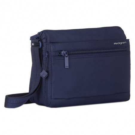 HEDGREN | Sac bandoulière "Eye" bleu marine | Sac femme porté croisé léger avec poches design épuré haute qualité HEDGREN | Sac bandoulière "Eye" bleu marine | Sac femme porté croisé léger avec poches design épuré haute qualité