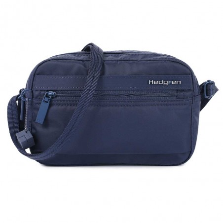 HEDGREN | Sac bandoulière "Maia" bleu marine | Sac femme mini format léger sécurisé haute qualité design épuré HEDGREN | Sac bandoulière "Maia" bleu marine | Sac femme mini format léger sécurisé haute qualité design épuré