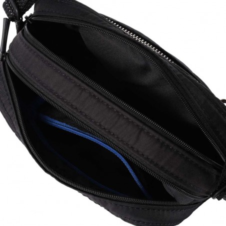 HEDGREN | Sac bandoulière "Maia" noir effet matelassé | Sac femme mini format léger sécurisé haute qualité design épuré HEDGREN | Sac bandoulière "Maia" noir effet matelassé | Sac femme mini format léger sécurisé haute qualité design épuré