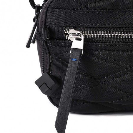 HEDGREN | Sac bandoulière "Maia" noir effet matelassé | Sac femme mini format léger sécurisé haute qualité design épuré HEDGREN | Sac bandoulière "Maia" noir effet matelassé | Sac femme mini format léger sécurisé haute qualité design épuré