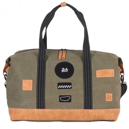 24H LE MANS | Sac de voyage "Légende" vert kaki | Bagage homme course auto produit officiel 24H LE MANS | Sac de voyage "Légende" vert kaki | Bagage homme course auto produit officiel