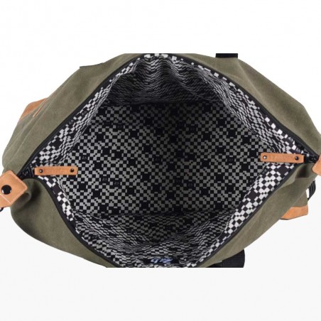 24H LE MANS | Sac de voyage "Légende" vert kaki | Bagage homme course auto produit officiel 24H LE MANS | Sac de voyage "Légende" vert kaki | Bagage homme course auto produit officiel