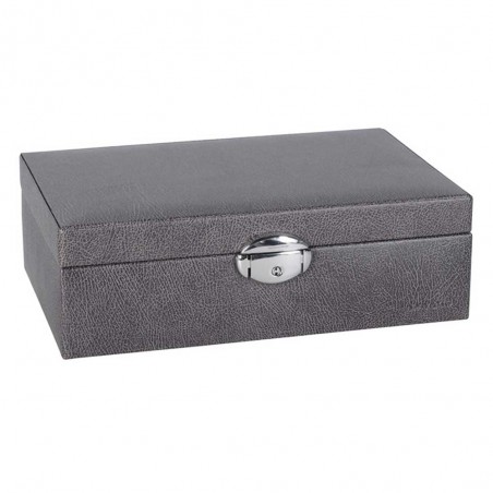 DAVIDTS | Coffret à bijoux "Euclide" anthracite | Boîte à bijoux haute qualité style minimaliste DAVIDTS | Coffret à bijoux "Euclide" anthracite | Boîte à bijoux haute qualité style minimaliste