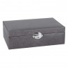 DAVIDTS | Coffret à bijoux "Euclide" anthracite | Boîte à bijoux haute qualité style minimaliste DAVIDTS | Coffret à bijoux "Euclide" anthracite | Boîte à bijoux haute qualité style minimaliste