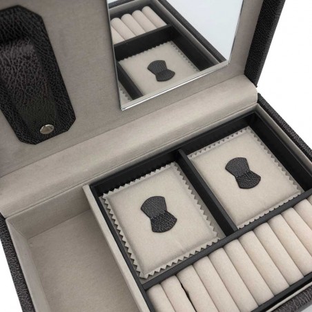 DAVIDTS | Coffret à bijoux "Euclide" anthracite | Boîte à bijoux haute qualité style minimaliste DAVIDTS | Coffret à bijoux "Euclide" anthracite | Boîte à bijoux haute qualité style minimaliste