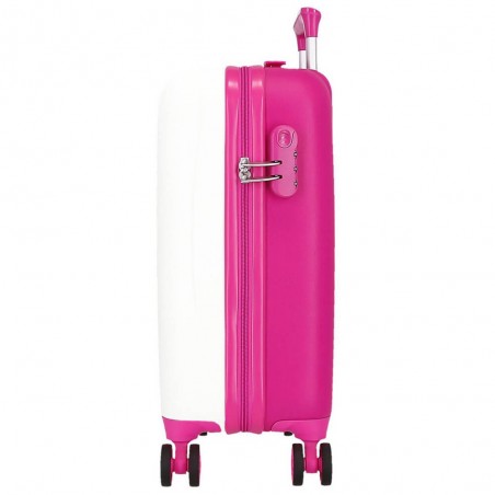 Valise enfant Hello Kitty "Girl Gang" blanc | Petit bagage fille 50cm vol low cost pas cher Valise enfant Hello Kitty "Girl Gang" blanc | Petit bagage fille 50cm vol low cost pas cher