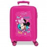 DISNEY | Valise enfant Minnie "Enjoy" rose fuchsia | Bagage cabine fille pas cher DISNEY | Valise enfant Minnie "Enjoy" rose fuchsia | Bagage cabine fille pas cher