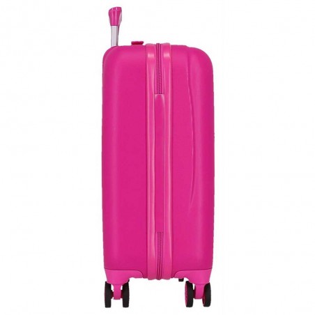 DISNEY | Valise enfant Minnie "Enjoy" rose fuchsia | Bagage cabine fille pas cher DISNEY | Valise enfant Minnie "Enjoy" rose fuchsia | Bagage cabine fille pas cher