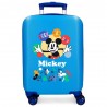 DISNEY | Valise enfant Mickey "Peek a boo" bleu | Bagage cabine garçon pas cher DISNEY | Valise enfant Mickey "Peek a boo" bleu | Bagage cabine garçon pas cher