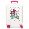 Valise enfant Hello Kitty "Girl Gang" blanc | Petit bagage fille 50cm vol low cost pas cher Valise enfant Hello Kitty "Girl Gang" blanc | Petit bagage fille 50cm vol low cost pas cher