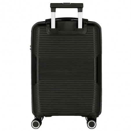 MOVOM | Valise cabine "Inari" noir | Bagage petite taille 4 roues polypropylène sécurisé pas cher MOVOM | Valise cabine "Inari" noir | Bagage petite taille 4 roues polypropylène sécurisé pas cher