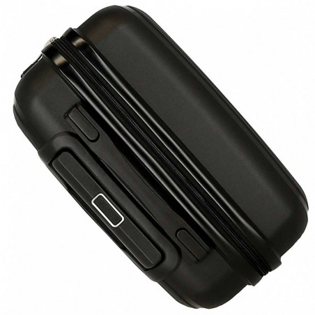 MOVOM | Valise cabine "Inari" noir | Bagage petite taille 4 roues polypropylène sécurisé pas cher MOVOM | Valise cabine "Inari" noir | Bagage petite taille 4 roues polypropylène sécurisé pas cher