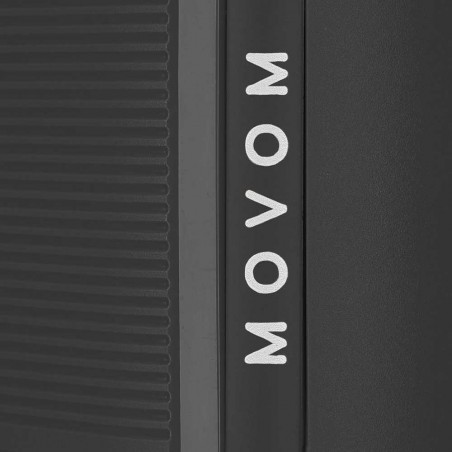 MOVOM | Valise cabine "Inari" noir | Bagage petite taille 4 roues polypropylène sécurisé pas cher MOVOM | Valise cabine "Inari" noir | Bagage petite taille 4 roues polypropylène sécurisé pas cher