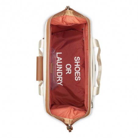 DELSEY | Sac week-end "Chatelet Air 2.0" angora | Sac de voyage cabine femme design iconique blanc meilleur prix
