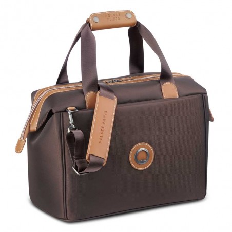 DELSEY | Sac week-end "Chatelet Air 2.0" marron | Sac de voyage cabine femme design iconique blanc meilleur prix DELSEY | Sac week-end "Chatelet Air 2.0" marron | Sac de voyage cabine femme design iconique blanc meilleur prix