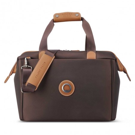DELSEY | Sac week-end "Chatelet Air 2.0" marron | Sac de voyage cabine femme design iconique blanc meilleur prix DELSEY | Sac week-end "Chatelet Air 2.0" marron | Sac de voyage cabine femme design iconique blanc meilleur prix