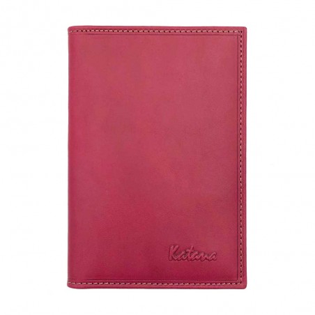 Katana | Étui passeport en cuir rose fuchsia | Étui de protection passeport universel pas cher Katana | Étui passeport en cuir rose fuchsia | Étui de protection passeport universel pas cher