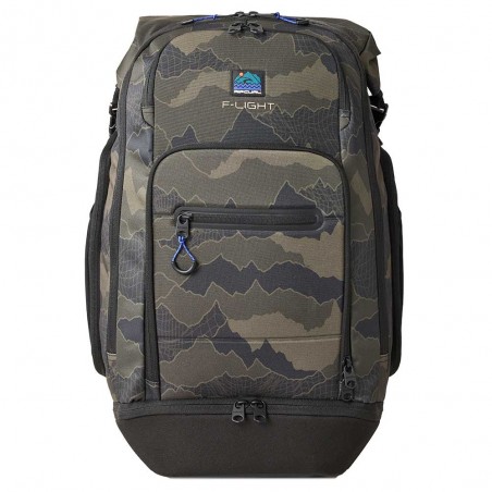 RIP CURL | Sac à dos F-Light Surf 45L Search imprimé black/olive | Sac à dos surfeur grand volume compartiment étanche