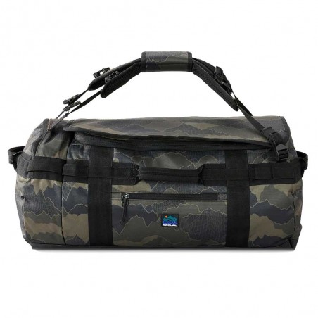 RIP CURL | Sac de voyage "Search Duffle" 45L black/olive | Sac convertible avec bretelles et compartiment étanche pour surfeur RIP CURL | Sac de voyage "Search Duffle" 45L black/olive | Sac convertible avec bretelles et compartiment étanche pour surfeur