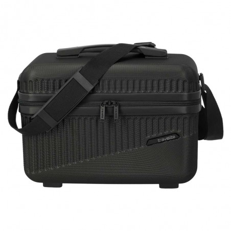 TRAVELITE | Vanity case rigide "Bali" noir | Beauty case cosmétique femme robuste pas cher TRAVELITE | Vanity case rigide "Bali" noir | Beauty case cosmétique femme robuste pas cher