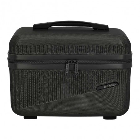 TRAVELITE | Vanity case rigide "Bali" noir | Beauty case cosmétique femme robuste pas cher TRAVELITE | Vanity case rigide "Bali" noir | Beauty case cosmétique femme robuste pas cher