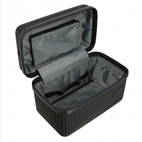 TRAVELITE | Vanity case rigide "Bali" noir | Beauty case cosmétique femme robuste pas cher TRAVELITE | Vanity case rigide "Bali" noir | Beauty case cosmétique femme robuste pas cher