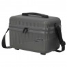 TRAVELITE | Vanity case rigide "Bali" gris anthracite | Beauty case cosmétique femme robuste pas cher TRAVELITE | Vanity case rigide "Bali" gris anthracite | Beauty case cosmétique femme robuste pas cher